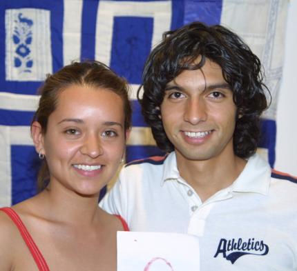 Diana Solís y Carlos Díaz.