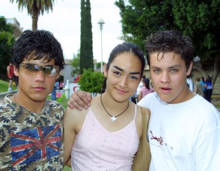 Eduardo Villarreal, Alejandra Ávila y Mauricio López.