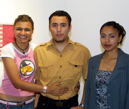 Melissa González, Emilio Torres, Judith Gutiérrez.