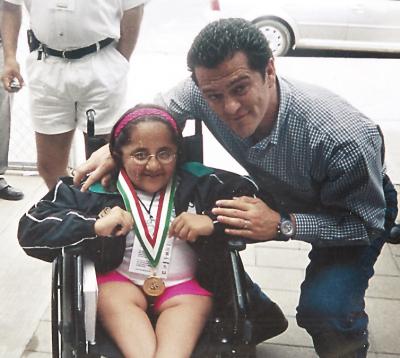 Nadia Cristina Porras Izquierdo, una niña campeona.