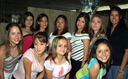 Gloria Chávez, Ana Rosa Quiroga, Daniela Liu, Carolina Aguirre, Cynthia Medinaveitia, Claudia Samaniego, Danielle Billard, salma Reza, Georgina Alejandra Ibáñez y Ana Cristina Reyes.