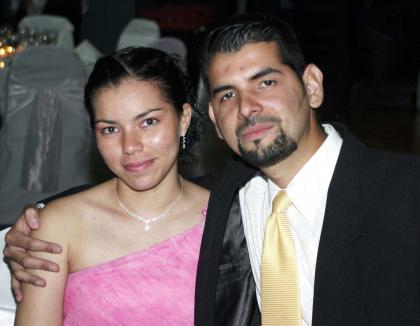 Cinthya Sánchez y Fernando Cordero.