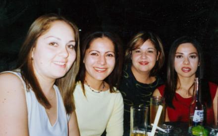 Brenda Alonso, Ángela Palacios, Pilar Iza y Lilia Hernández.