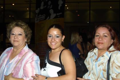 Beatriz Rodríguez, Nancy Reza y Leticia Valverde.