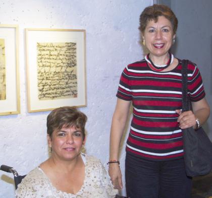 Ana María González y Pilar López.