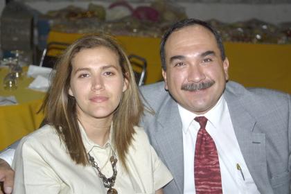 Dulce María Lozano de Verano y Luis Salvador Verano M.