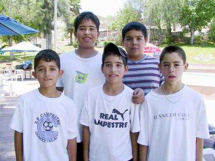 Héctor Cobos, Francisco Alejandro rodríguez, Ricardo gamboa, Abraham Cobos y andrés Cantú.