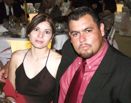 Elizabeth Andrade y Reynaldo Pulido.