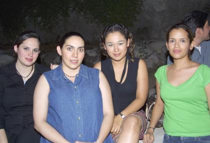 Karen Acosta, Rosario Ramos, Karla Luna y Ana Sofía Jaik.