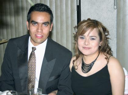 Víctor Foronda y Brenda Huerta.