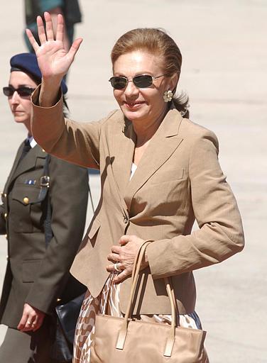 Farah Pahlavi, esposa del último shah de Irán