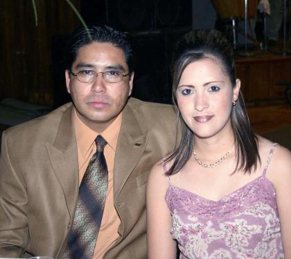 Josué Castillo Peña y María Elena Aranda.