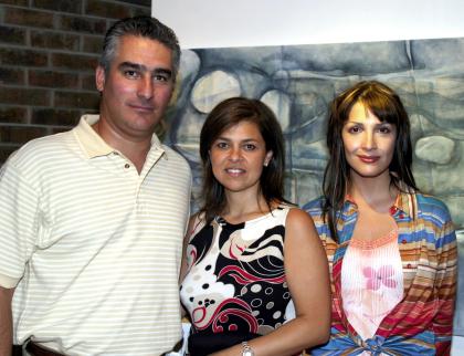 Federico Giner, Gaby Giner y Lula Correa.