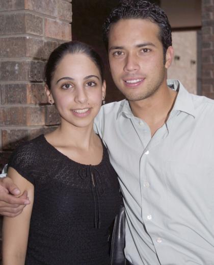 Georgina Cassani y Ricardo Saracho.