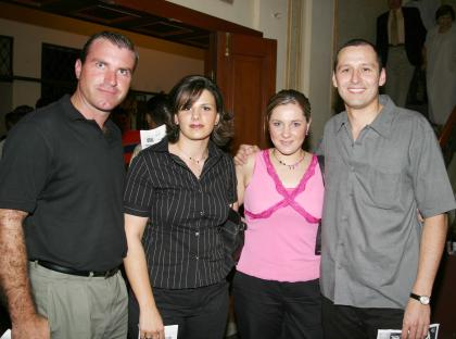 Emilio Solana, Maripily Córdova, Alicia Acosta y javier Echávez.