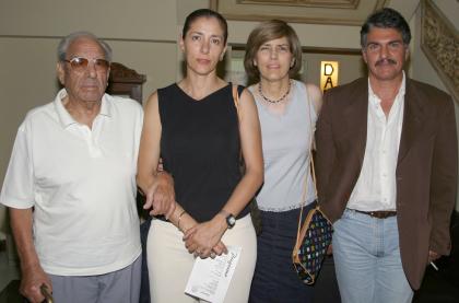  03 de Junio   Mariano Barraza, Gabriela Ramos, Rosario Ramos de G. y Luis Tueme.