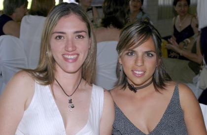 Marcela Garza y rina Gilio.