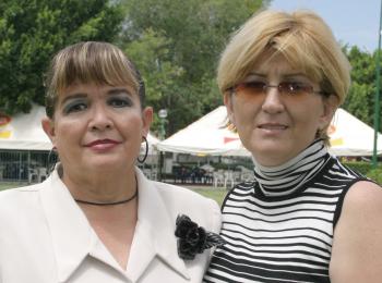 Maly Cerda y María Cruz Aguirre.