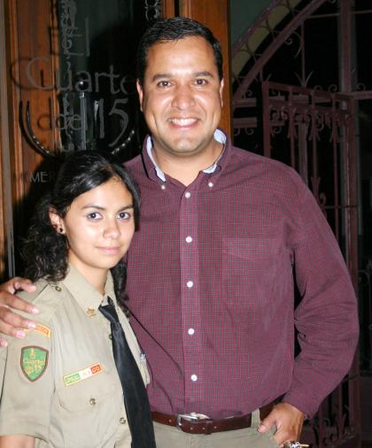 Alejandra González y Carlos Moreno.