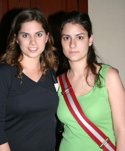 Mariana Estrada y Cristy Ruiz.