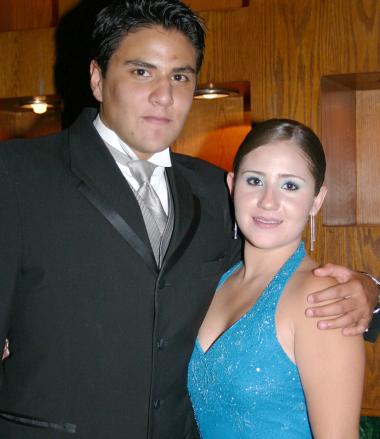 David Nahle y Priscila Zambrano.