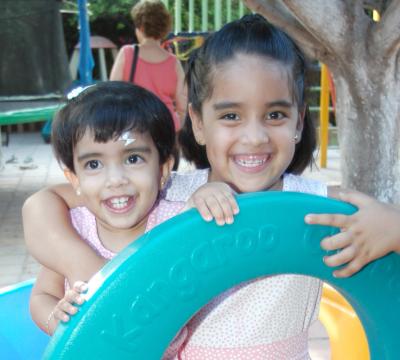 Ana Sofía Ángela Bollaín y Goytia, en pasado festejo infantil.