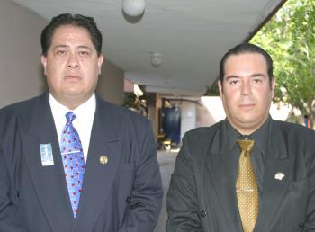 Gilberto Larios y Fernando García.