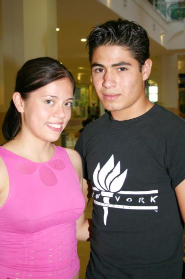 Gaby Montelongo y Dante Martínez.