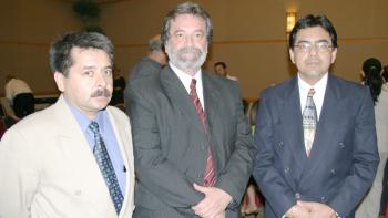 Carlos Mercado Canales, Enrique Verdeja Rubio y Luis Gerardo Zúñiga Silva.