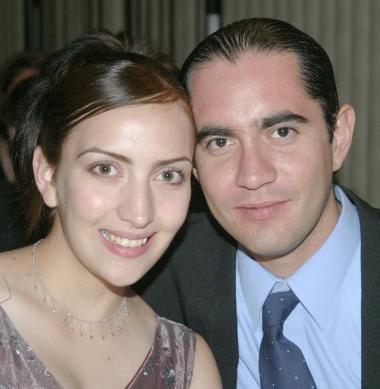 Lizeth Montfort y Alejandro Pérez.