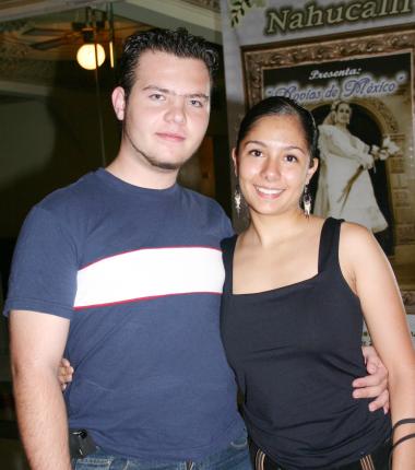 Carlos Chacón y Mary Carmen de Lara.