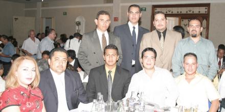 Carlos Miranda, Luis Campos, Raymundo González, Luis Hernesto Arroyo, Eduardo García, José Guerrero, Ricardo Cervantes, José Sotomayor y Katy Garza.