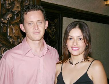 César Atiyeh y Karina Carrasco.