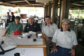 José Arias, Curro Handam, Jaime Boehringer y Gerardo Torres