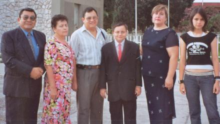 Rodolfo del Río Ma. del Carmen de Del Río, Jesús, Rodolfo, María de los Ángeles y María de los Ángeles del Río Moncayo.