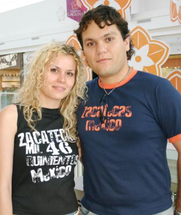 Laura Franch y Floylan Aguirre.