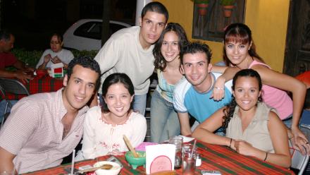 Alfredo, Kaori, Juanjo, Gaby, Víctor, Arely y Acela.