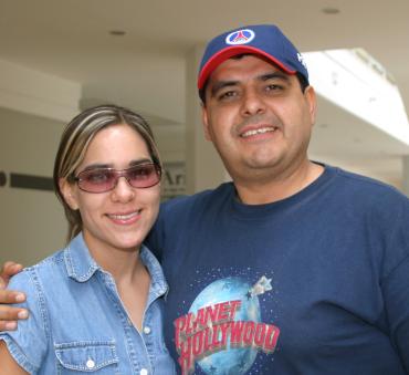 Daniela y Eduardo Cano.