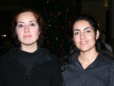 Betty Chawi y Liliana Martínez.