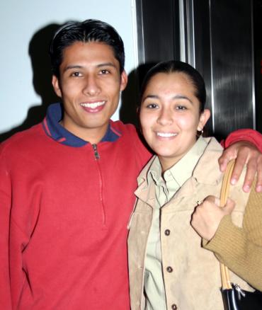 Ulises Torres  Valadez y Yazmín Hernández González.