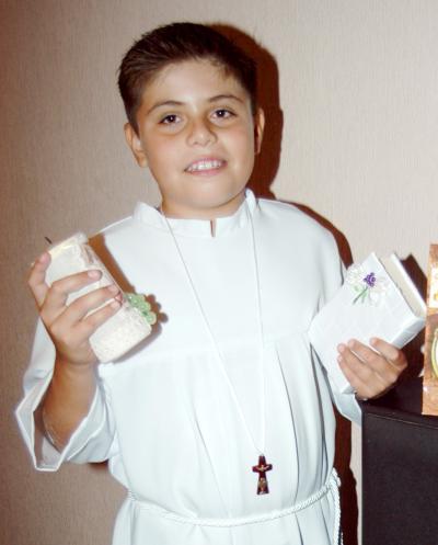 Luis Eduardo Martínez, Mota captado en pasado festejo social.