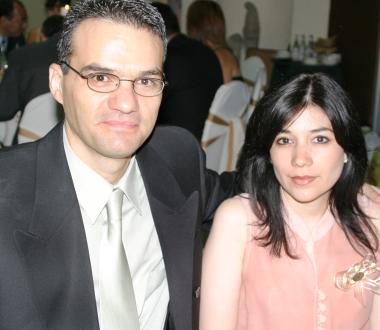 Alejandra de León y Eduardo de la Garza.