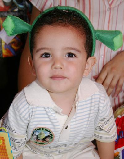 El  pequeño Sergio Alba Cuéllar festejó su segundo cumpleaños, con un divertido convivio que le prepararon sus pápas.