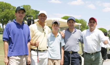 Armando Acosta, Rafael Delgado, Jorge Montaña, Jorge Montaña Jr. y Rodrigo González