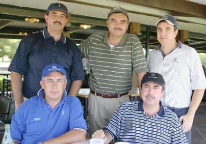 Eduardo Zablah, Ricardo Pámanes, Javier De Nigris, Jesús Tumoine y Salvador Sánchez.