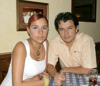 Lorena Marín y Santiago Ayala.