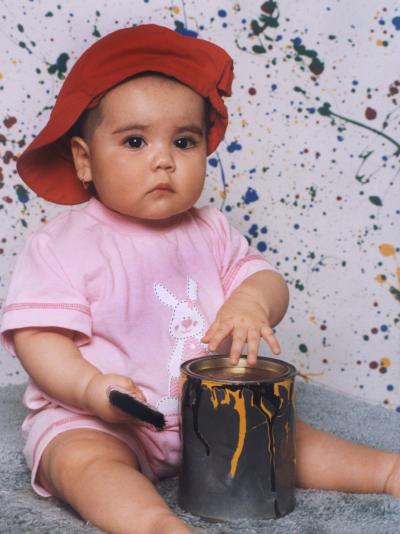 La pequeña Gabriela Venegas Chávez, es hijita de Víctor M. Venegas Treviño y Gabriela Chávez de Venegas.