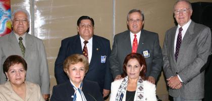 Pedro e Irma Rivas, Ignacio y María Ángeles Balcázar, Manuel y Laura Luévanos y Franz von Bertrab.