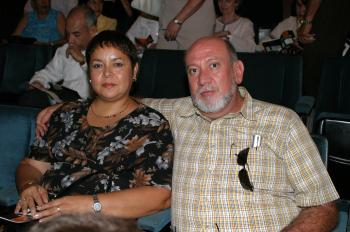 Claudia y Enrique González.