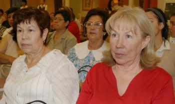 Cristina H. Barrón y Nancy Gudiño.